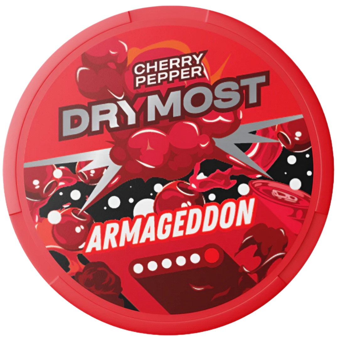 DRYMOST Armageddon Cherry Pepper - Einweg-E-Zigarette mit Kirsch-Pfeffer-Geschmack