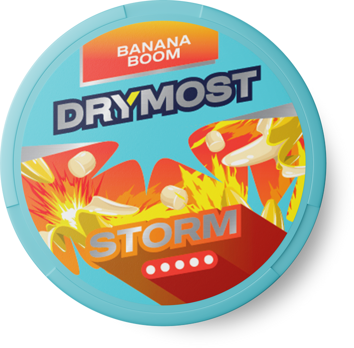DRYMOST Storm Banana Boom - Einweg-E-Zigarette mit Bananengeschmack